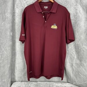 PING Golf Polo Shirt Men's XL Maroon Loyola University Ramblers Sensor Cool